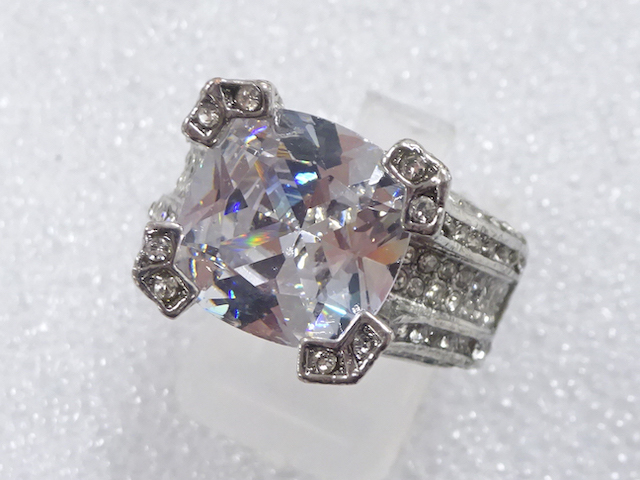 CRYSTAL FASHION RING / JP SIZE 16.5